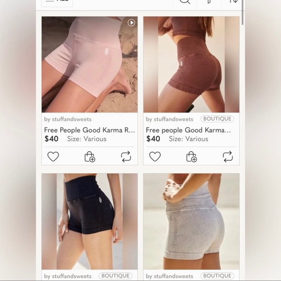 FREE PEOPLE Good Karma Crop Tank GREY M/L $48 - Picture 14 of 16